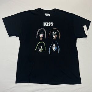 1978 Kiss Tour T-Shirt (Cronies Solo Albums Gene-Paul-Ace-Peter) New With Tags